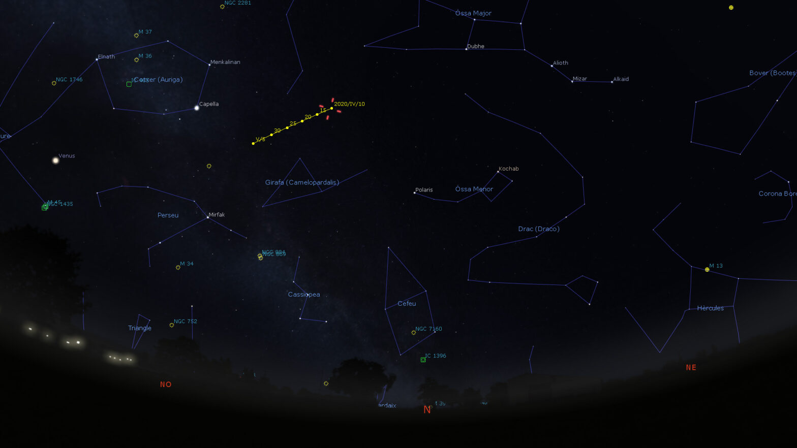 Cometa C/2019 Y4 (Atlas)