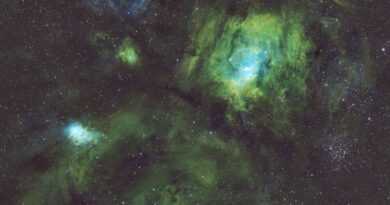 Entre cúmuls i nebuloses: el ric entorn de M52 a Cassiopea