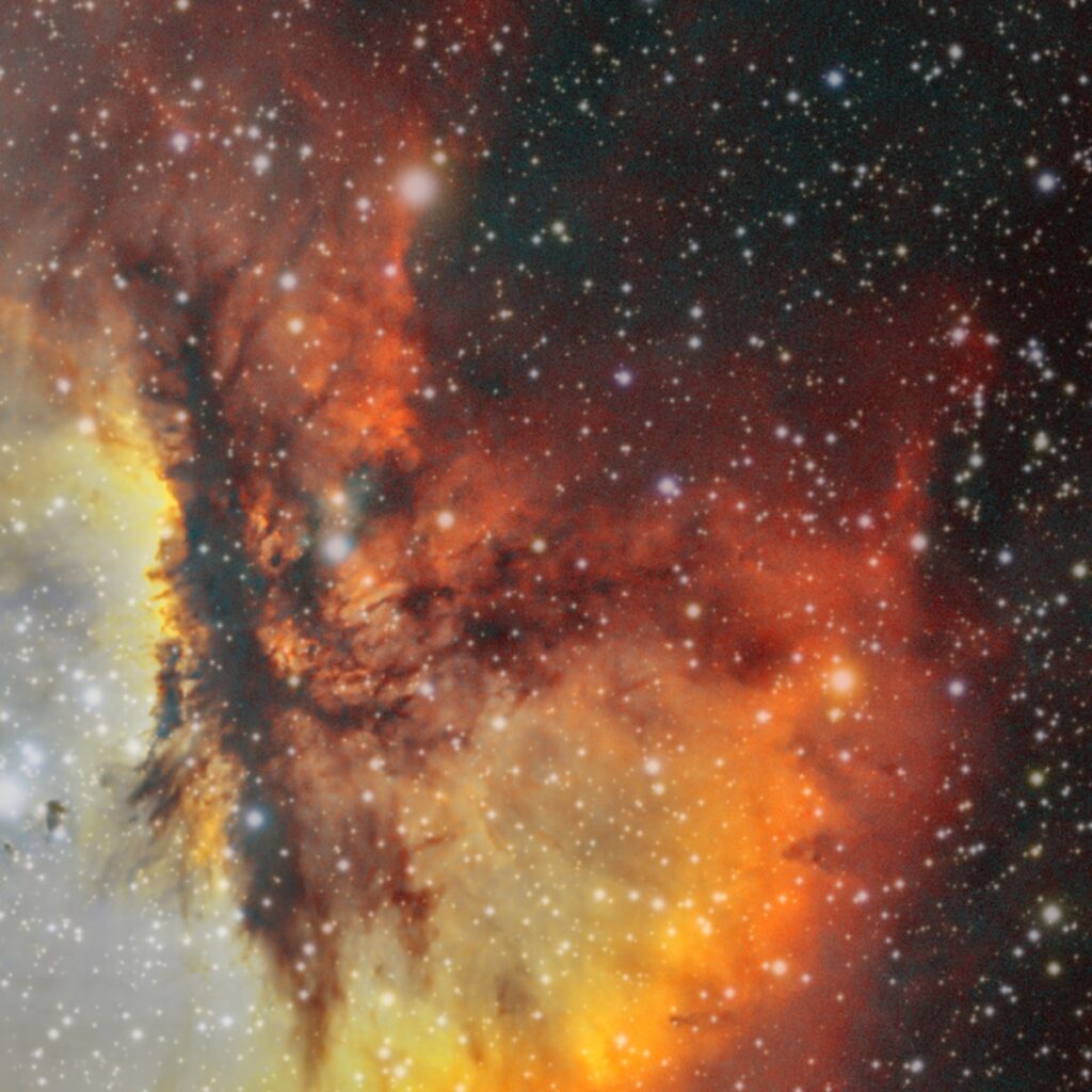 Pilars de pols de NGC 281